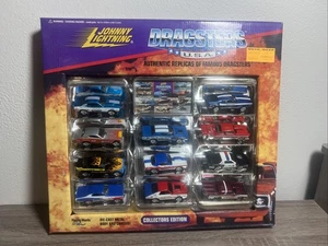 Collectors Edition Set of Johnny Lightning Dragsters USA 1996 - Sealed - Picture 1 of 8