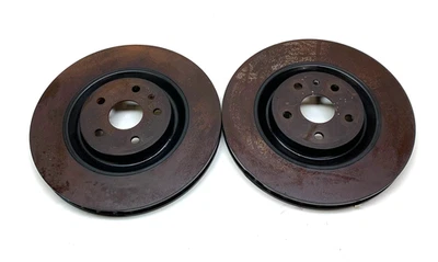 Juego de rotor de freno delantero izquierdo derecho Fisker Ocean AWD 2023 2024 OEM 2 k millas Foto 1 de 4