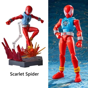 Marvel Spider Man Araña Escarlata Figura de Acción Modelo Kit Juguetes Keeppley - Imagen 1 de 29