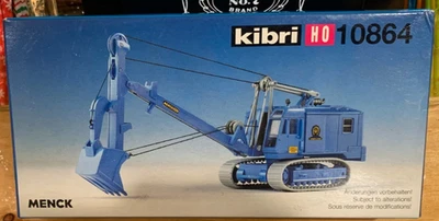 Rare Kibri HO #108364 Menck Grapple Excavator Model Kit Factory Sealed Box - Image 1 of 4
