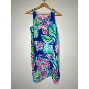 Lilly Pulitzer Jackie Etuikleid Seide Casa Del Sol Gr. XS Preppy Resort Wear - Bild 1 von 4