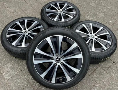 4 ORIGINAL 18" ALU WINTERRÄDER MERCEDES E-KLASSE W213 S213 245/45R18 100V RDKS - Bild 1 von 4