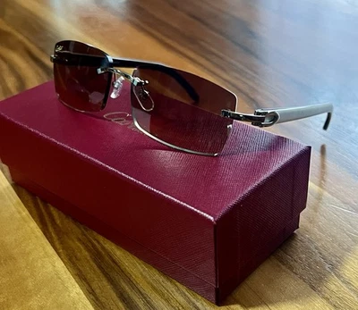 Cartier Buffalo Horn Sunglasses - Image 1 of 4