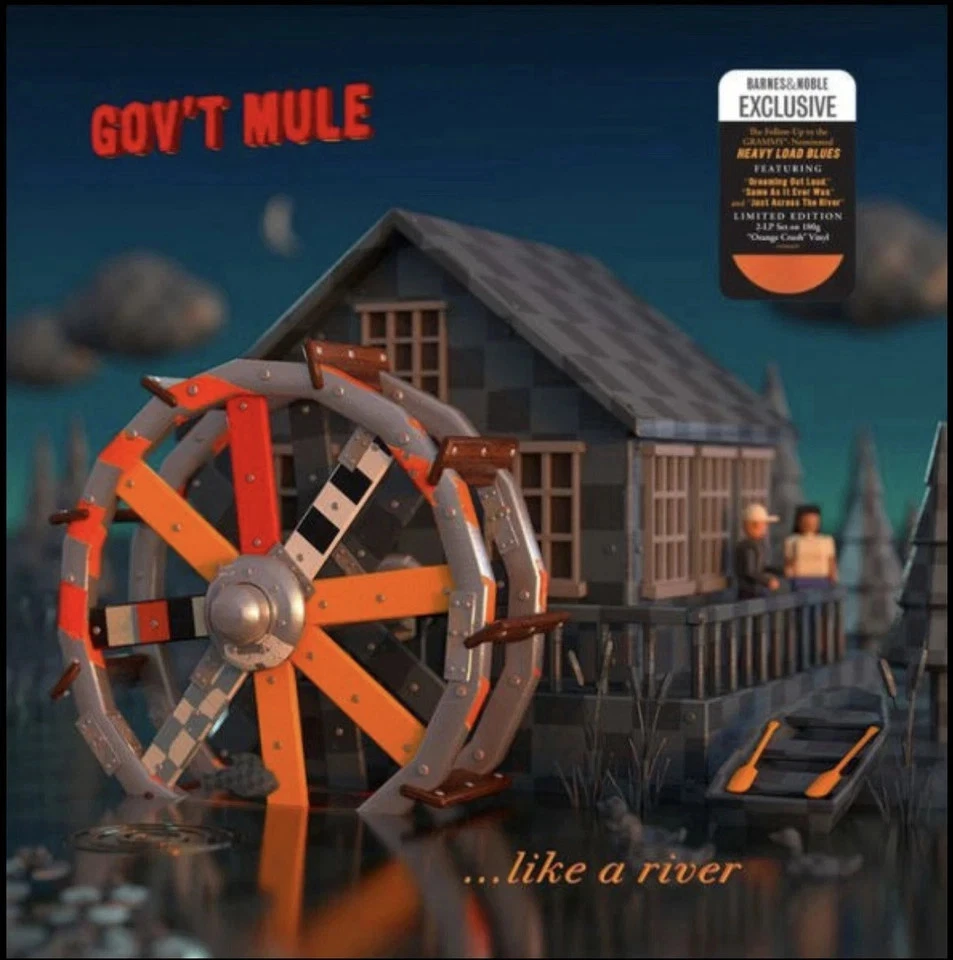 Please Read! Gov't Mule Peace... Like A River Exclusive 2xLP Orange Crush Vinyl - Image 1 of 1