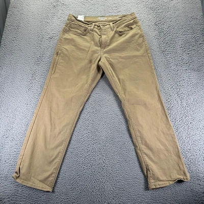 Denizen From Levi's 231 Jeans Mens 34x30 Brown Cotton Denim Straight Athletic - Image 1 of 4