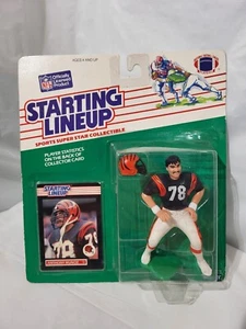 KENNER 1989 STARTING LINEUP SLU NFL ANTHONY MUNOZ CINCINNATI BENGALS MOC - Picture 1 of 10