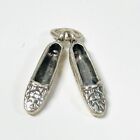 Vintage Sterling Silver Moccasins with Thunderbird Design Charm