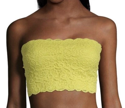Flirtitude SZ LRG Multiway Strapless Convertible Knit Lace Cut Out Bra Bandeau - Image 1 of 4