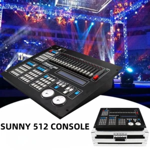 Consola DMX Sunny 512 Controlador Nuevo Estilo Iluminación Consola Vuelo Estuche Embalaje - Imagen 1 de 8