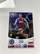 Matty Cash Signature Limited Edition Panini Adrenalyn XL Premier League 2024