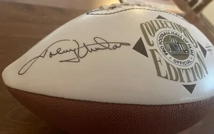 JOHNNY UNITAS /Signed Collectors Edition Hall of Fame Football /Colts/ HOF-COA - Picture 1 of 7