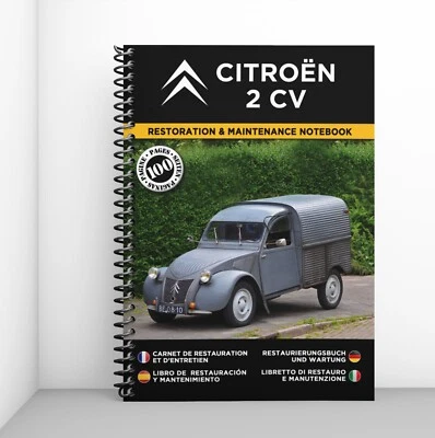 CITROËN 2 CV : Libretto Di Restauro E Manutenzione  - CONSEGNA GRATUITA - Immagine 1 di 4
