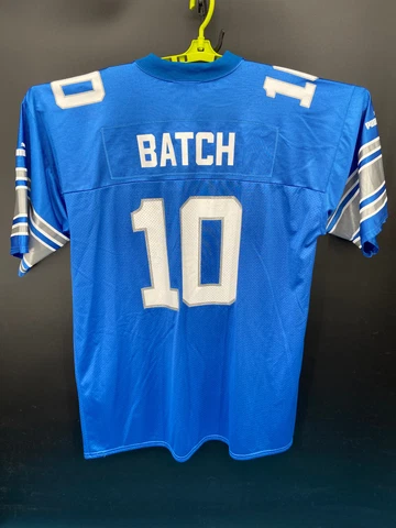 VTG Puma Detroit Lions Jersey Adult Extra Large #10 Charlie Batch Home Shirt 90s Cover