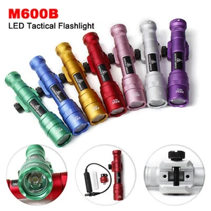 Weaponlight For M600B Flashlight LED & Constant& Momentary w/Hunting Rail Mount - Picture 1 of 28
