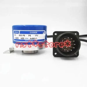 NEW TS5205N455 Printing Press Encoder & Plug Cover Compatible OIH60-600P6-P6-15V - Picture 1 of 3