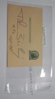 Peter Stastny signed Postcard - Image 1 of 2