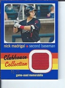 Nick Madrigal 2020 Topps Heritage Minors Clubhouse Collection Blue #ed /99 - Picture 1 of 1