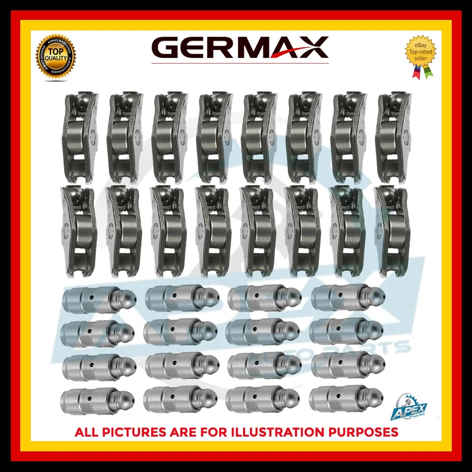 LAND ROVER RANGE ROVER 3.0 DIESEL ENGINE 306D1 ROCKER ARMS + LIFTERS -  24 PCS - Image 1 of 4