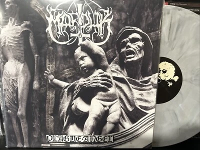 Marduk - Plague Angel LP 2023 Osmose - OPLP422 [Silver Vinyl] [France] [180G] - Image 1 of 4