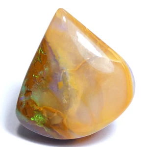 3.40 CT AUSTRALIAN BOULDER OPAL GEMSTONE POLISHED CABOCHON Video - Picture 1 of 24