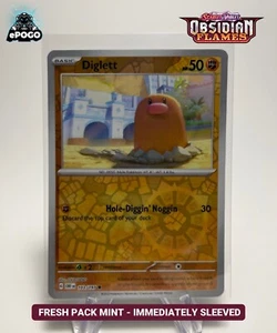 Diglett 103/197 Reverse Holo Pokemon TCG: Obsidian Flames MINT SHIPPED TODAY - Picture 1 of 2