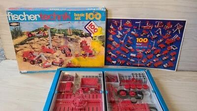 Fischer Technik Kit for 100 Models | VINTAGE early 1980s Pieces Still Sealed - Image 1 of 4