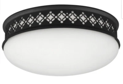 Feiss FM421ORB Devonshire 10" LED montaje empotrado - blanco y bronce frotado con aceite Foto 1 de 2