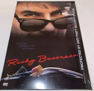 NEW Risky Business DVD 80s Classic Early Tom Cruise Rebecca De Mornay Snap case - Foto 1 di 18
