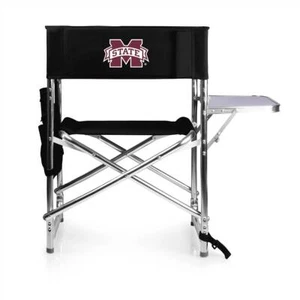 Mississippi State Bulldogs Folding Sports Chair with Table - Picture 1 of 1