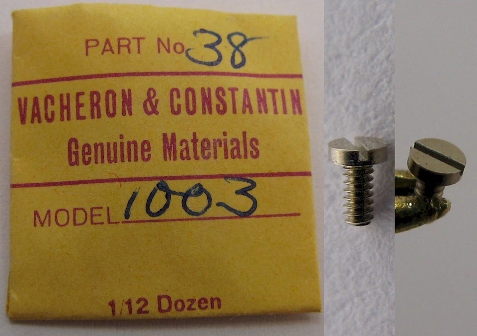 Vacheron Constantin 1003 part: loose screw for bridge - Image 1 of 1