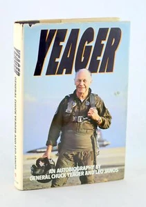 1st Ed 1985 Chuck Yeager An Autobiography Test Pilot Fighter Ace Right Stuff - Picture 1 of 10