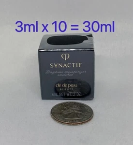 10 x Cle de Peau Beaute Synactif Daytime Moisturizer Enriched CPB 0.1oz / 3ml NI - Picture 1 of 3