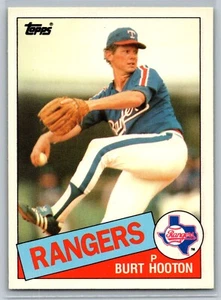 1985 Topps Traded Baseball Card #56T Burt Hooton    Texas Rangers - Picture 1 of 2