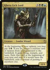 KHERU LICH LORD X 4 E/X+ KHAN DI TARKIR MAGIA IL RADUNO - Foto 1 di 1