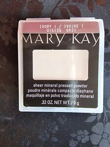 Mary Kay Sheer Mineral Pressed Powder - Ivory 1 - NEW - Fast Shipping