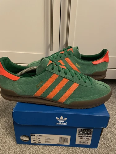Adidas Jeans MKII MK2 UK10 RARE Manchester Dublin ONLY PAIR ON EBAY