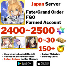 [JP] [Instant] Castoria Merlin Waver SQ FGO Fate/Grand Order Endgame Account