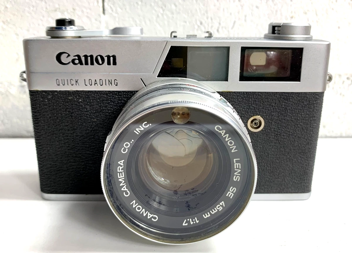 Canon ビンテージフィルムカメラ　canonet Walnut ウォルナット CANON CANONET QL17 (QL17 Giii) | Macha Cameras