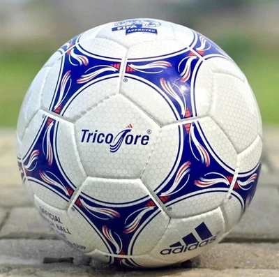 ADIDAS Tricolore Football Fifa World Cup France 1998 Official Match Soccer Ball Size 5