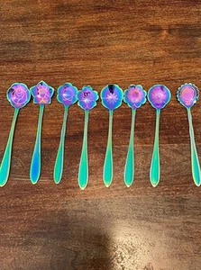 Long-handled ice tea spoons cocktail stir spoons, stainless steel coffee spoons - Picture 1 of 7