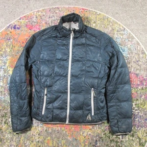 Eddie Bauer Down Puffer Jacket Mens S Green Ultralight EB800 Packable Expedition - Picture 1 of 11