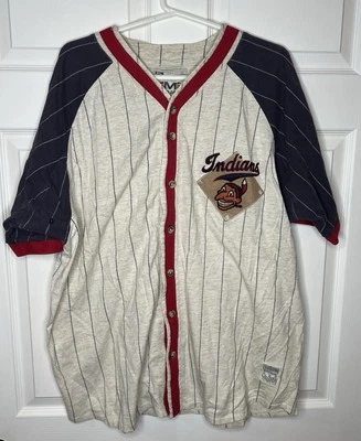 Vintage Mirage Coopers Town Collection New Cleveland Indians Jersey Size XL - Image 1 of 4