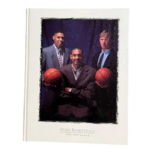 Vintage 1993 Mike Krzyzewski Coach K Duke Blue Devils Signed Yearbook Autograph - Picture 1 of 4