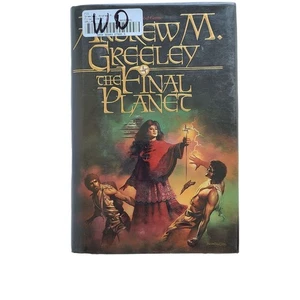 Book The Final Planet Andrew M Greeley Sci Fi Hardcover Ex-Library 1987 Fantasy - Picture 1 of 10