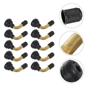 10 Pcs Rubber Valve Motorcycle Tire Valves Tires Atv Stem Stems Bike - Picture 1 of 12