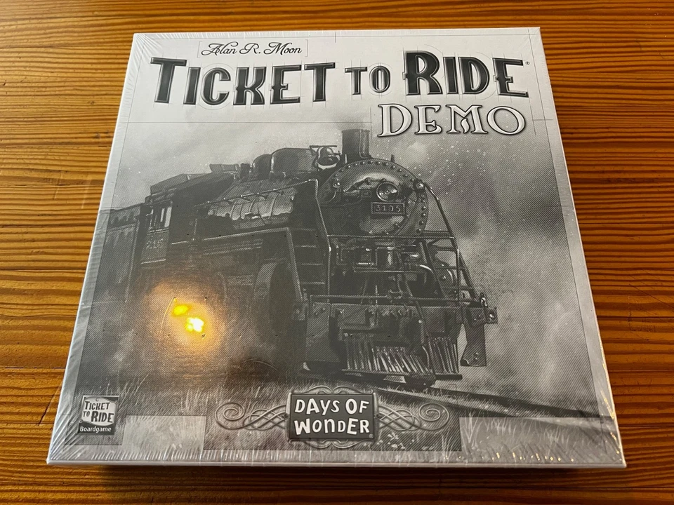 New Sealed - Ticket To Ride DEMO Boardgame Alan R Moon Days of Wonder - Image 1 of 1