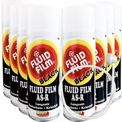 Fluid Film AS-R Sprühdose Black 400 ml 8er Pack + Sonde Hodt Rostschutz - Bild 1 von 3