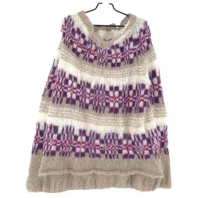 Vintage Nordic Sweater Norway Fair Isle Wool Women Size 2XL - Image 1 of 4