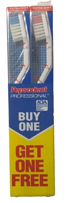 LOTE 2* Cepillos de Dientes Profesionales Pepsodent Extra Suaves SELLADOS Foto 1 de 2