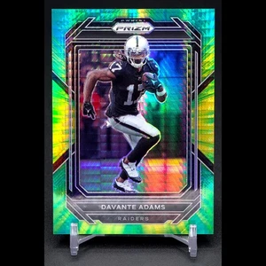 DAVANTE ADAMS 2022 Panini Prizm #171 Hyper Prizm /175 Las Vegas Raiders - Picture 1 of 3